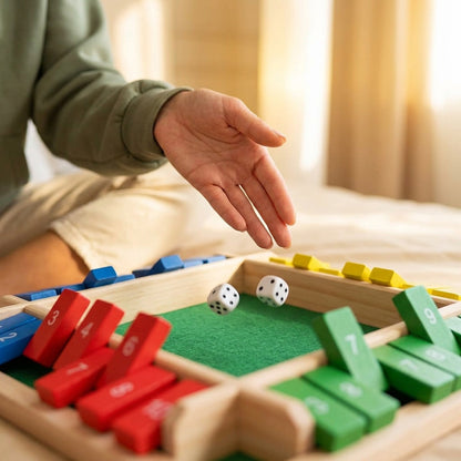 Shut The Box Dice Game for Family Game Night