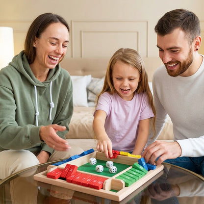 Shut The Box Dice Game for Family Game Night