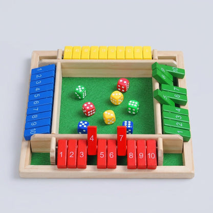 Shut The Box Dice Game for Family Game Night