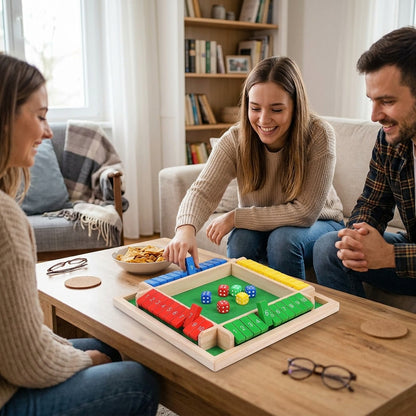 Shut The Box Dice Game for Family Game Night