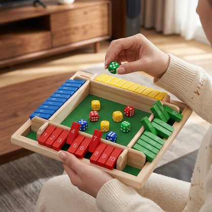 Shut The Box Dice Game for Family Game Night